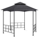 Vidaxl Arbor con pareti laterali 3.1x2,7 M antracite