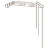 Vidaxl tuinpergola 6x3x2,5 m ijzer antiekbruin