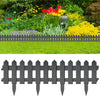 Vidaxl Gazon bordes 25 st 10 m pp antracita -color