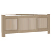 Vidaxl Construcción del radiador de 205 cm MDF