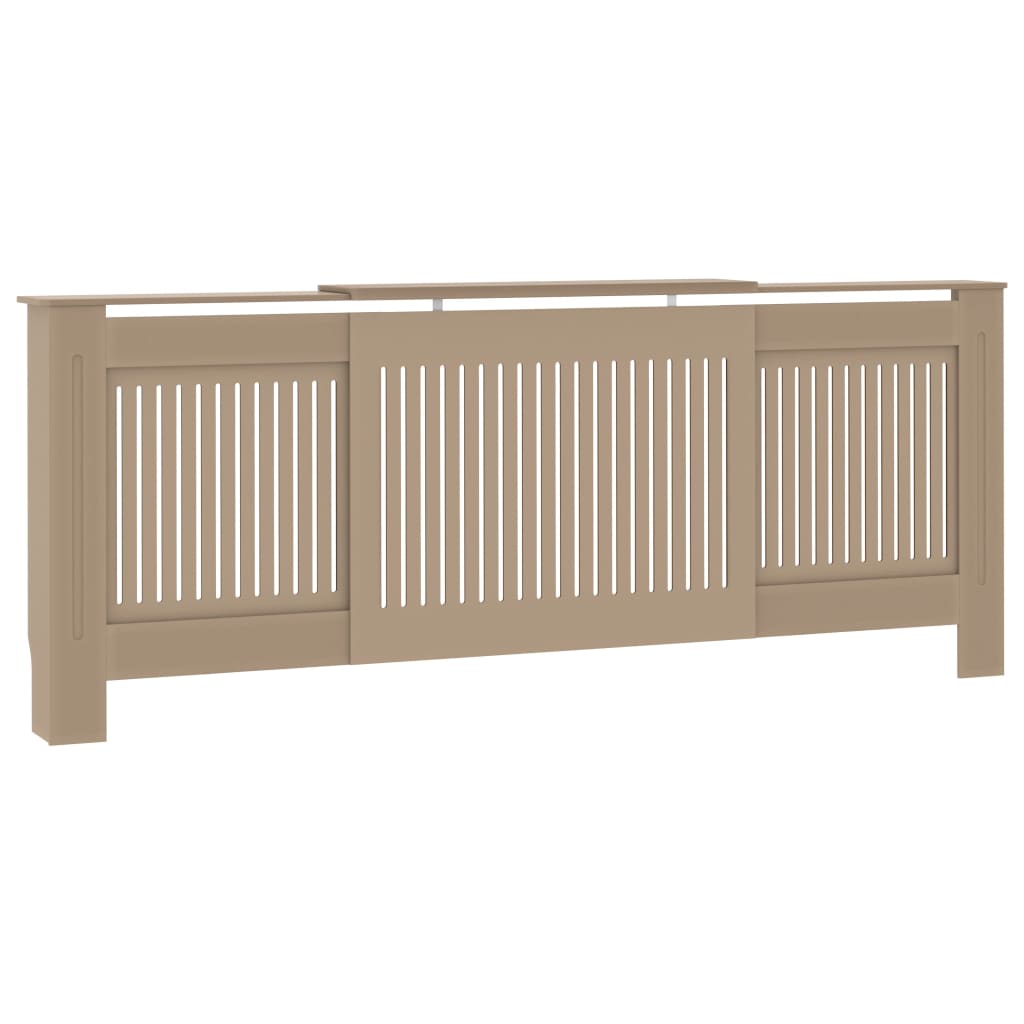 Vidaxl Construcción del radiador de 205 cm MDF