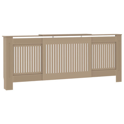 Vidaxl Construcción del radiador de 205 cm MDF