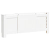Vidaxl Radiatorom Construction 205 cm MDF bianco