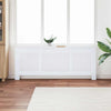 Vidaxl Radiatorom Construction 205 cm MDF bianco