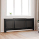 Vidaxl Radiatorom Construction 205 cm MDF nero