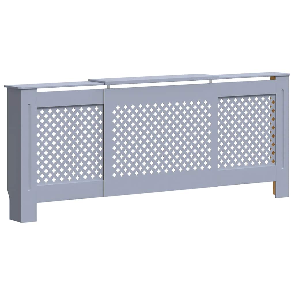 Vidaxl Radiatorom Construction 205 cm Mdf Grey