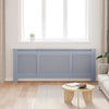 Vidaxl Radiatorom Construction 205 cm Mdf Grey