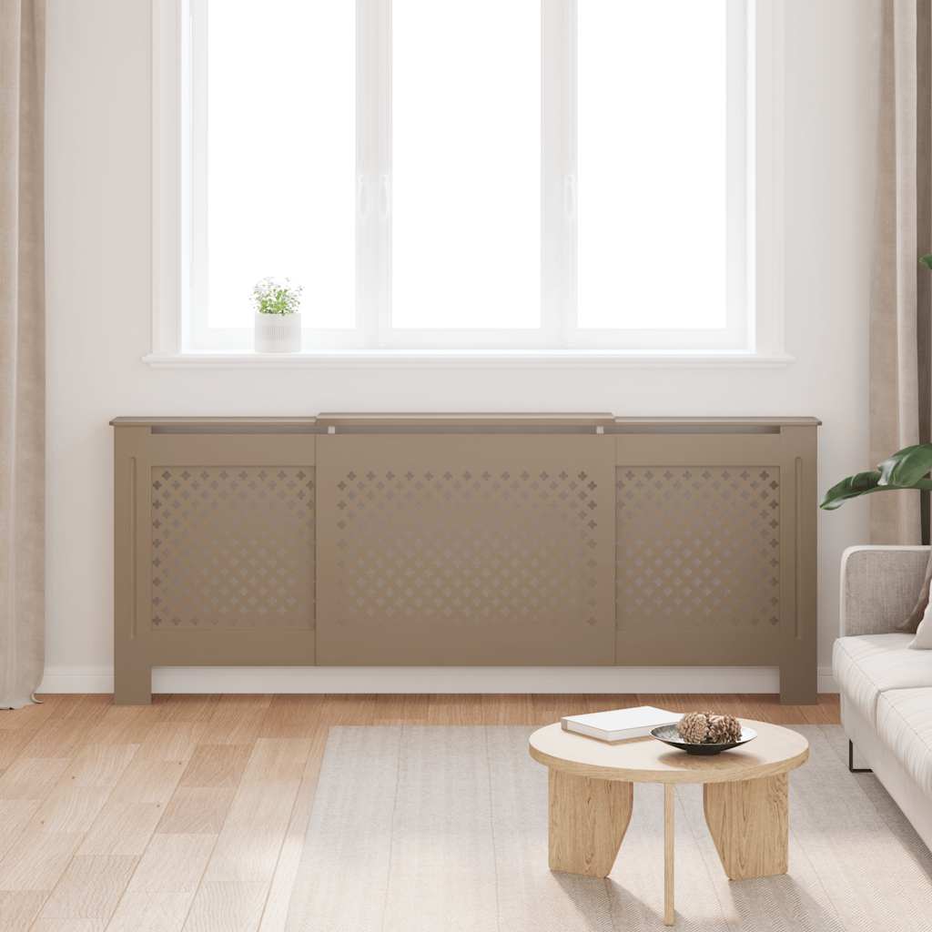 Vidaxl radiatorombouw 205 cm mdf