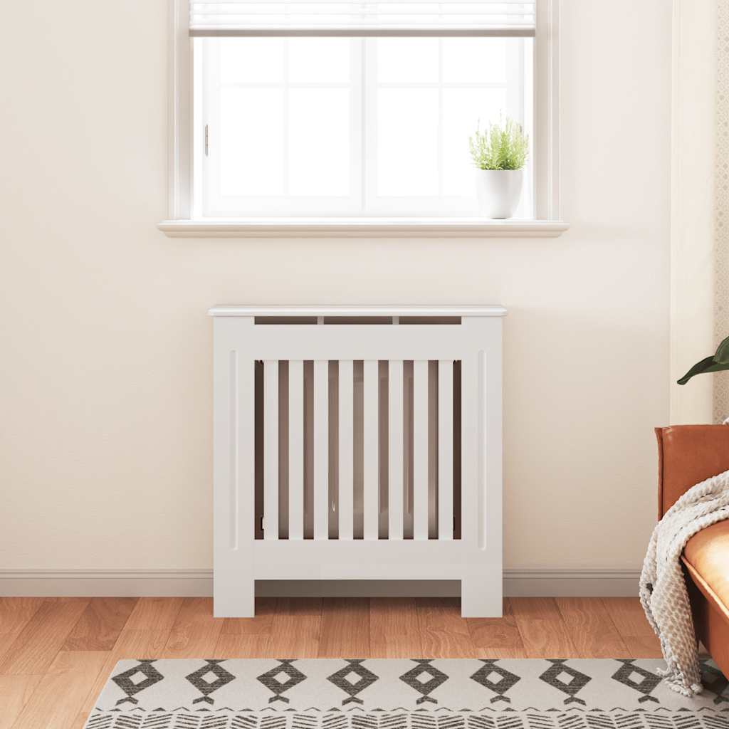 Vidaxl radiatorombouw 78 cm mdf wit