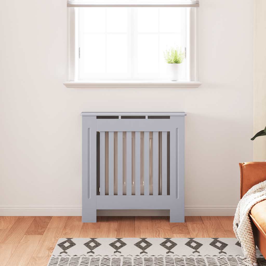 Vidaxl Radiatorom Construction 78 cm Mdf Grey
