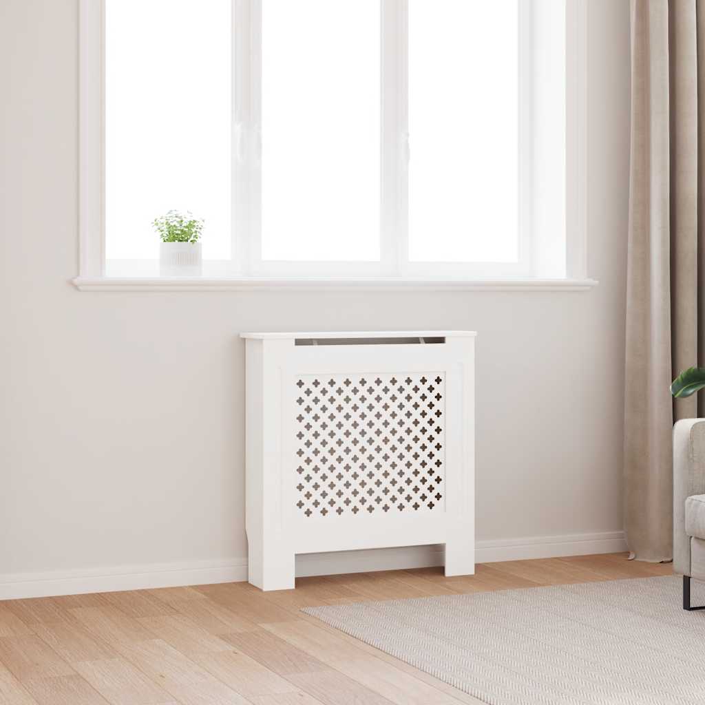 Vidaxl radiatorombouw 78 cm mdf wit