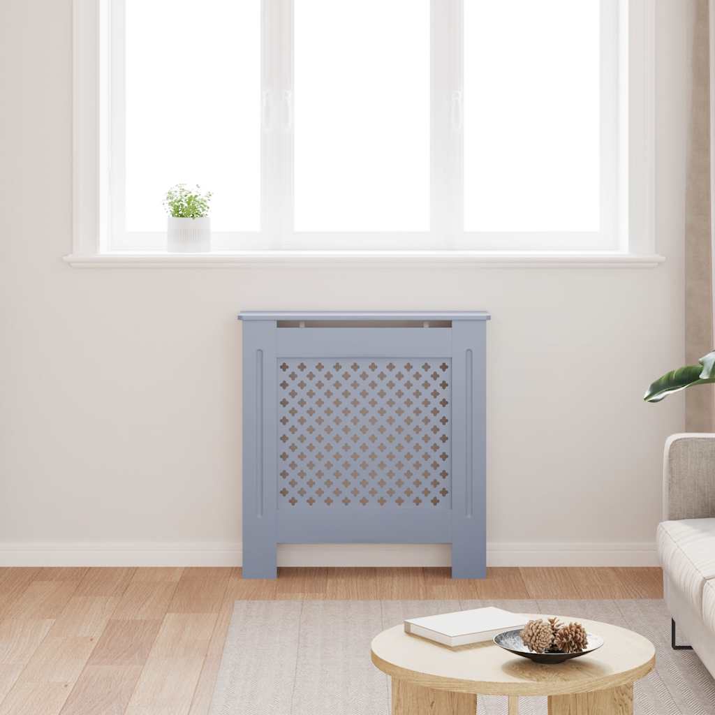Vidaxl Radiatorom Construction 78 cm Mdf Grey
