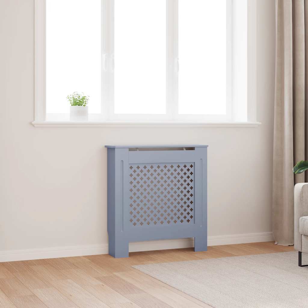 Vidaxl Radiatorom Construction 78 cm Mdf Grey