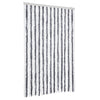 Vidaxl vliegengordijn 118x220 cm chenille grijs en wit