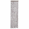 Vidaxl vliegengordijn 56x200 cm chenille bruin en beige