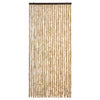 Vidaxl Fly Curtain 90x200 cm Chenille beige