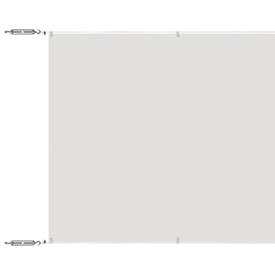 Vidaxl Luifel verticale 60x800 cm tessuto oxford bianco