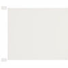 Vidaxl Luifel verticale 60x1000 cm tessuto oxford bianco