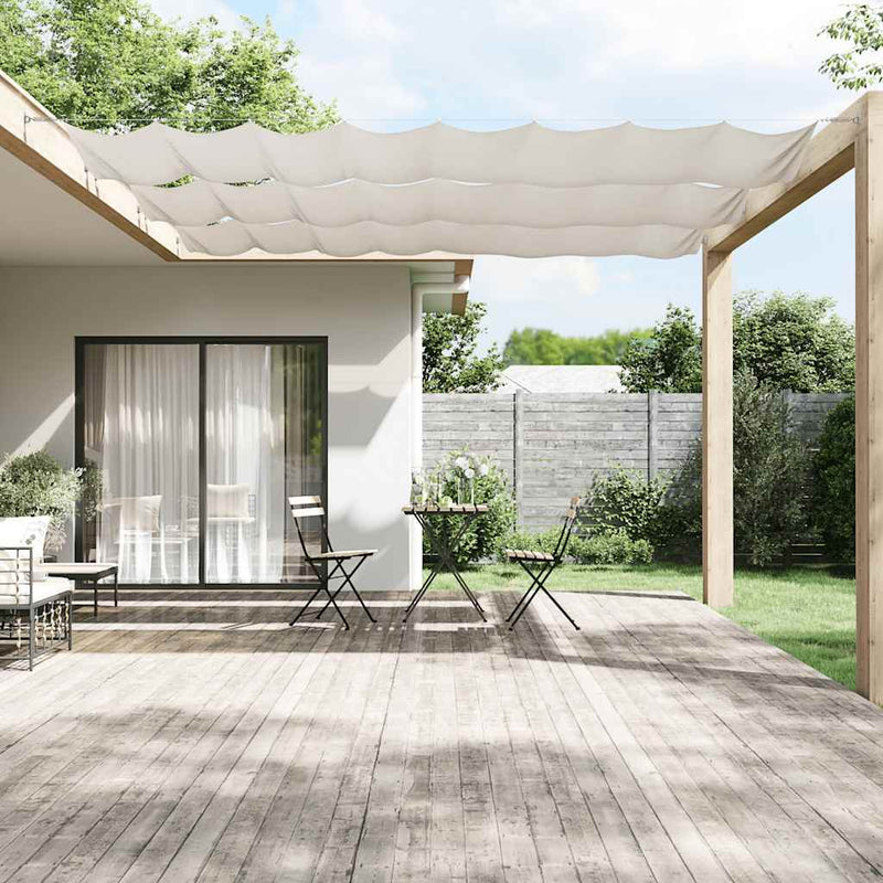 Vidaxl luifel verticaal 60x1200 cm oxford stof wit
