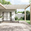 Vidaxl Luifel verticale 100x1000 cm tessuto oxford bianco