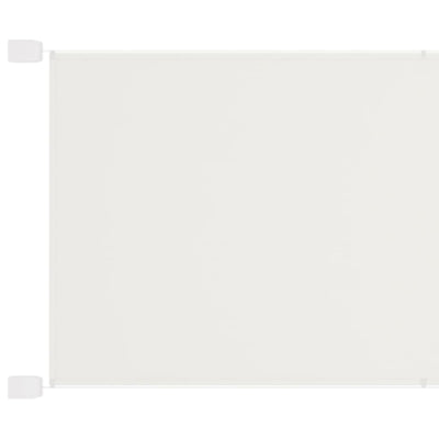 Vidaxl Luifel verticale 140x270 cm tessuto oxford bianco