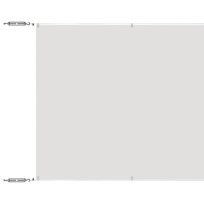 Vidaxl Luifel verticale 140x600 cm tessuto Oxford bianco