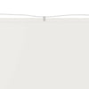 Vidaxl Luifel verticale 140x800 cm tessuto Oxford bianco