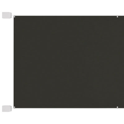 Vidaxl Luifel verticale 100x1000 cm tessuto oxford antracite -lorato