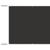 Vidaxl Luifel verticale 100x1000 cm tessuto oxford antracite -lorato