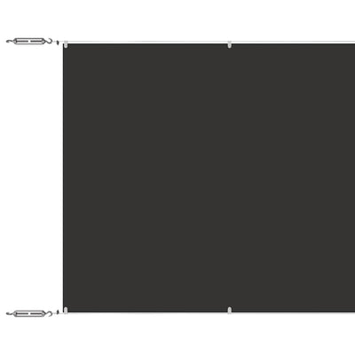 Vidaxl Luifel verticale 140x600 cm tessuto oxford antracite -lorato