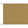 Vidaxl Luifel verticale 60x420 cm tessuto oxford beige