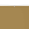 Vidaxl Luifel verticale 60x600 cm tessuto oxford beige