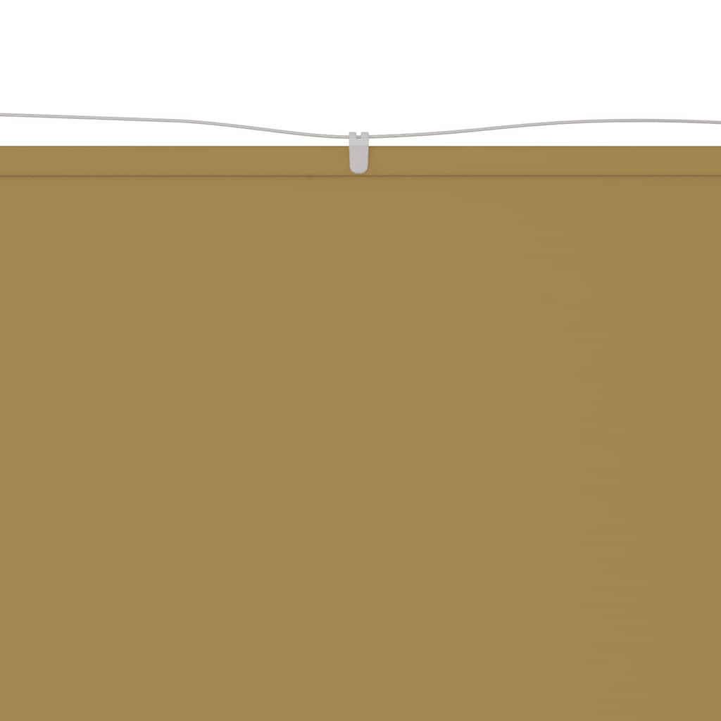 Vidaxl Luifel verticale 60x800 cm tessuto oxford beige