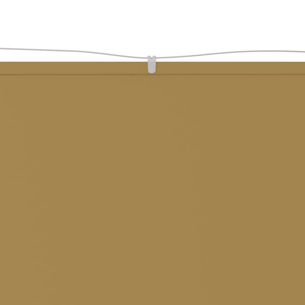 Vidaxl Luifel Vertical 100x360 cm Oxford Fabric beige
