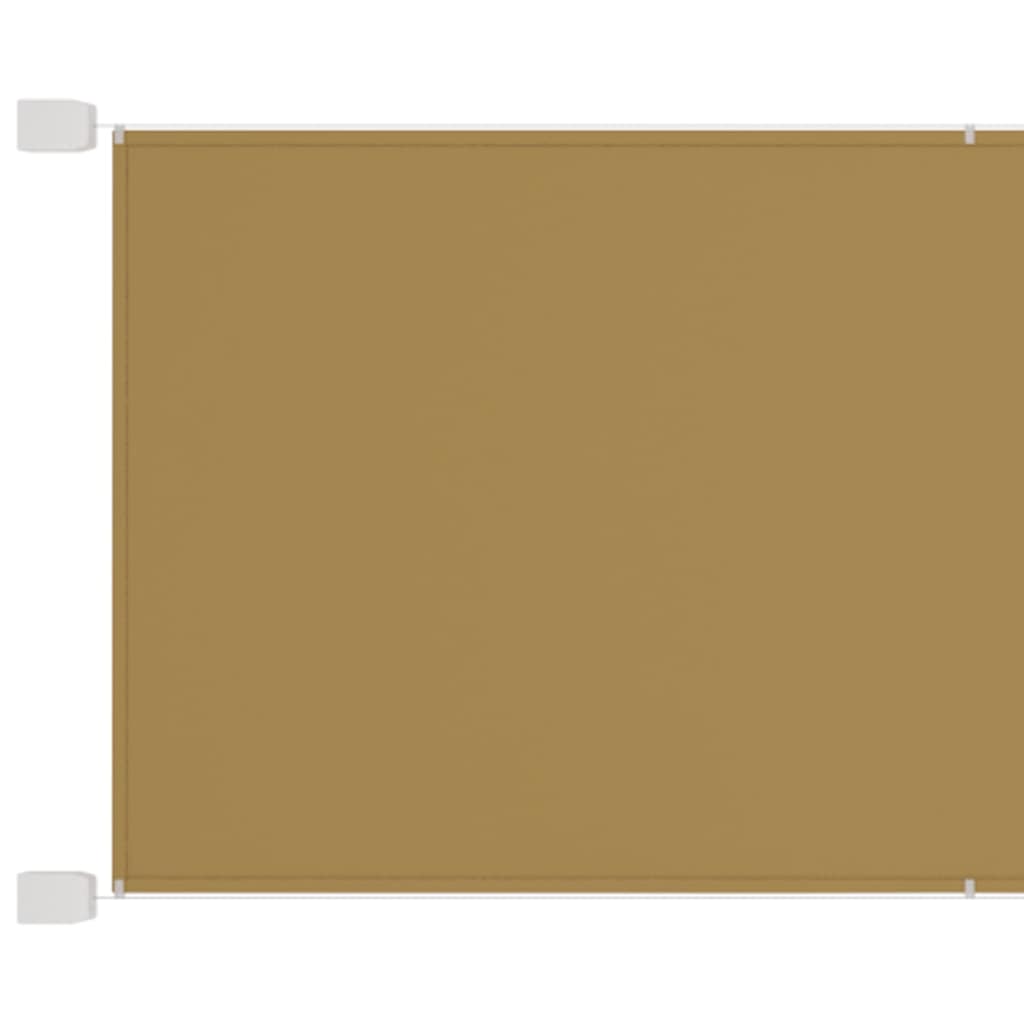 Vidaxl Luifel Vertical 140x420 cm Oxford fabric beige