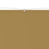 Vidaxl Luifel Vertical 180x600 cm Oxford Fabric beige