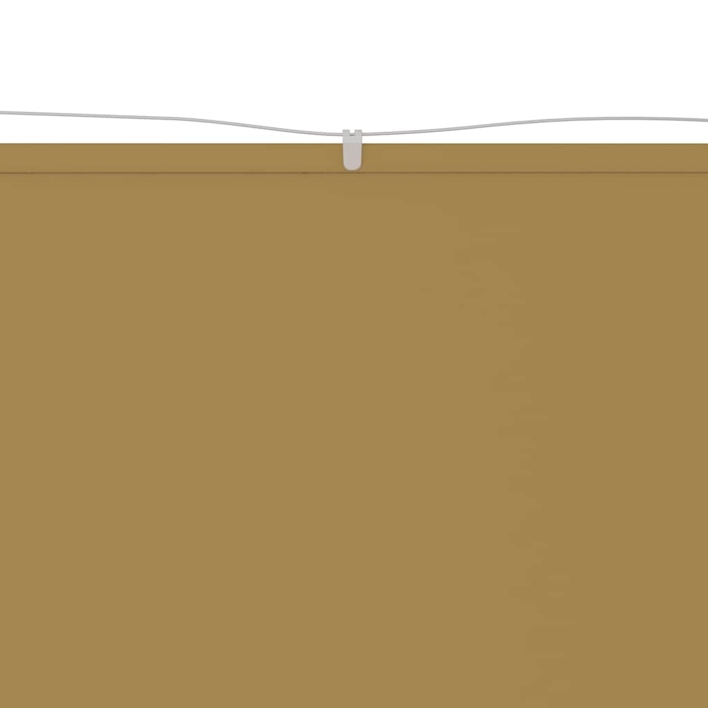 Vidaxl Luifel vertical 180x1000 cm Oxford fabric beige