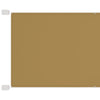 Vidaxl Luifel Vertical 250x360 cm Oxford Fabric beige