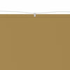 Vidaxl Luifel Vertical 250x360 cm Oxford Fabric beige