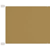 Vidaxl Luifel verticale 300x360 cm tessuto oxford beige