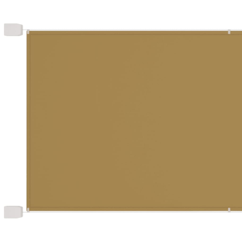 Vidaxl Luifel verticale 300x360 cm tessuto oxford beige