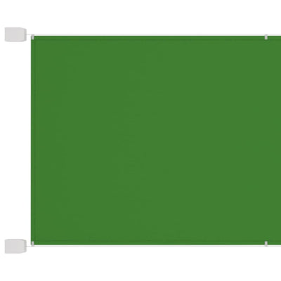 Vidaxl Luifel verticale 60x420 cm tessuto oxford verde chiaro