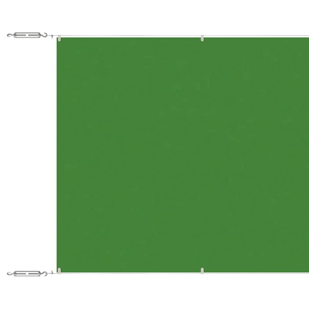 Vidaxl Luifel Vertical 60x600 cm Oxford Fabric Verde