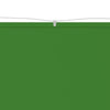 Vidaxl Luifel verticale 100x420 cm tessuto oxford verde chiaro