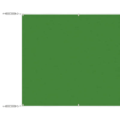 Vidaxl Luifel verticale 100x600 cm tessuto oxford verde chiaro