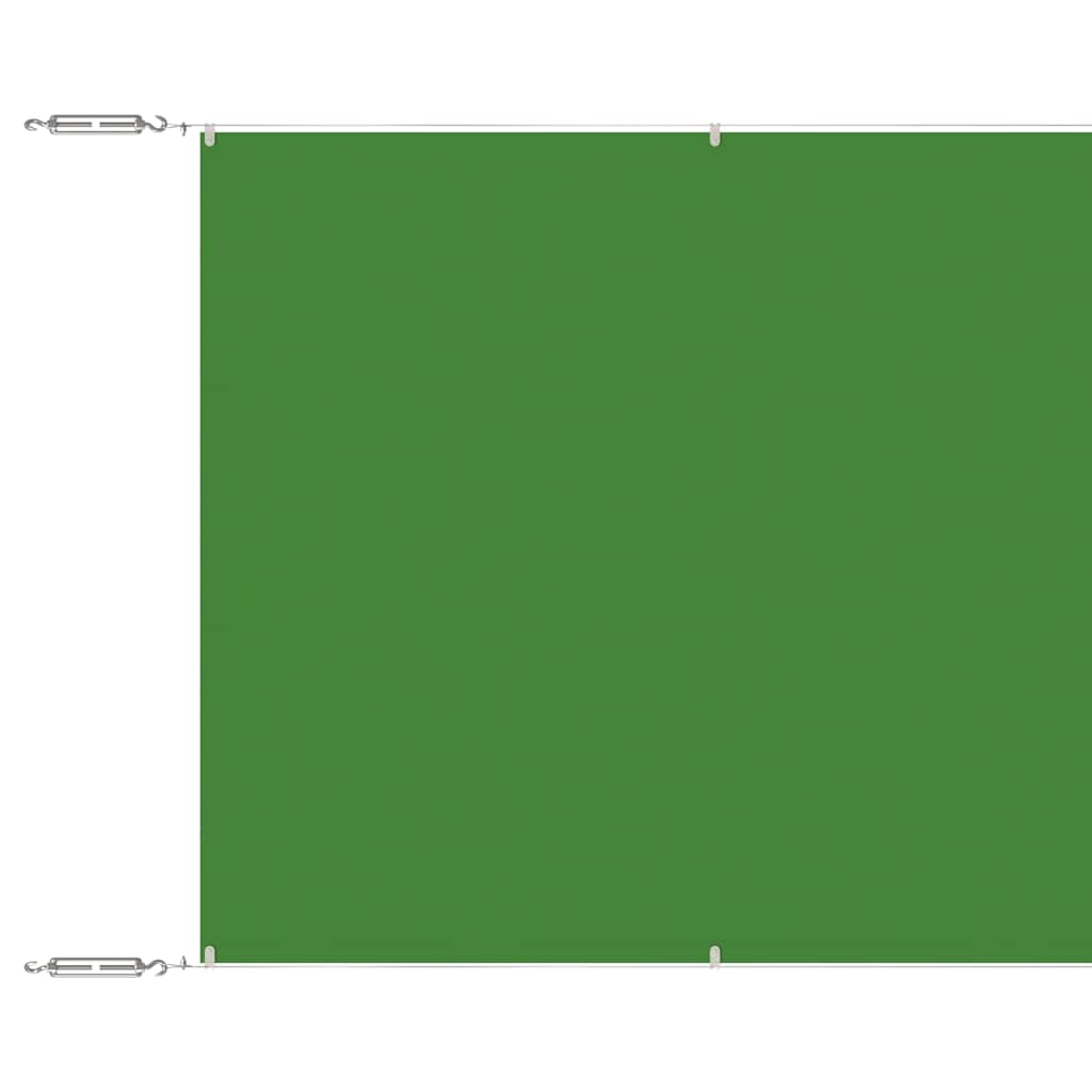 Vidaxl Luifel verticale 140x800 cm tessuto oxford verde chiaro