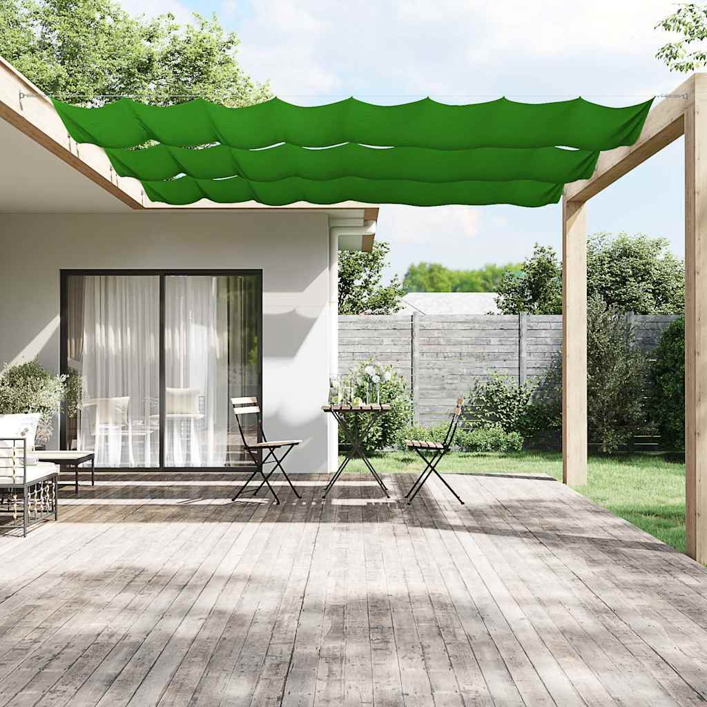 Vidaxl Luifel verticale 140x800 cm tessuto oxford verde chiaro