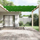 Vidaxl Luifel Vertical 180x1000 cm Oxford Fabric Verde