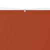 Vidaxl Luifel Vertical 60x1000 cm Oxford Fabric Terracotta