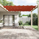 Vidaxl Luifel Vertical 100x1000 cm Oxford Fabric Terracotta